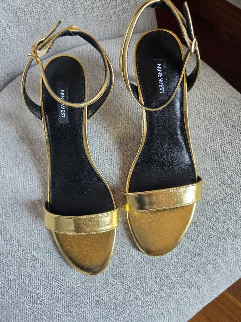 Nine West Anny Ankle Strap Heeled Sandals